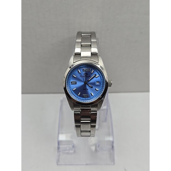 Freestyle Glam 61978 Womens Quartz Blue Date 5ATM Stainless Watch New Battery - Picture 1 of 11